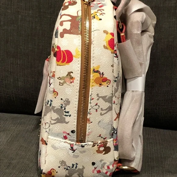 Dooney and Bourke Disney Santa’s Tails Backpack - Picture 7 of 15